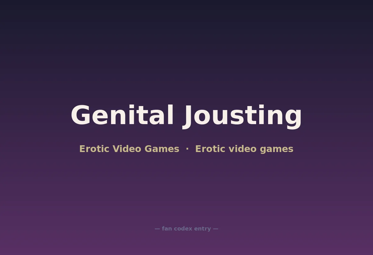 Genital Jousting