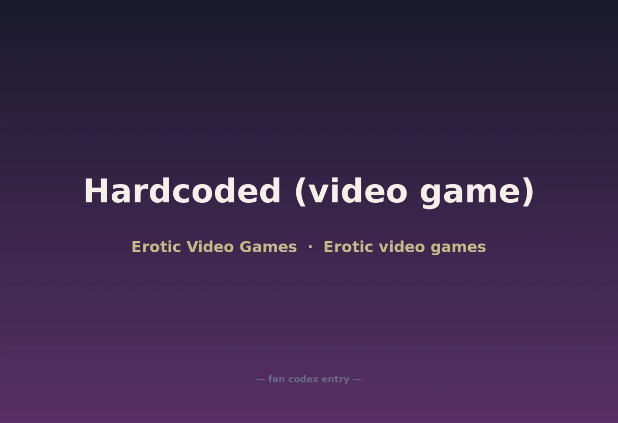 Hardcoded (video game)